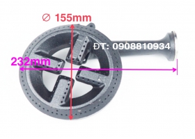 HỌNG ĐỐT BẾP ÂU TAY NGẮN HÌNH TRÒN